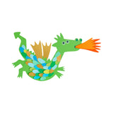 Bastelset - Klebebild Drachen