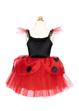 Marienkäfer Kleid mit Stirnband 3-4 Jahre
