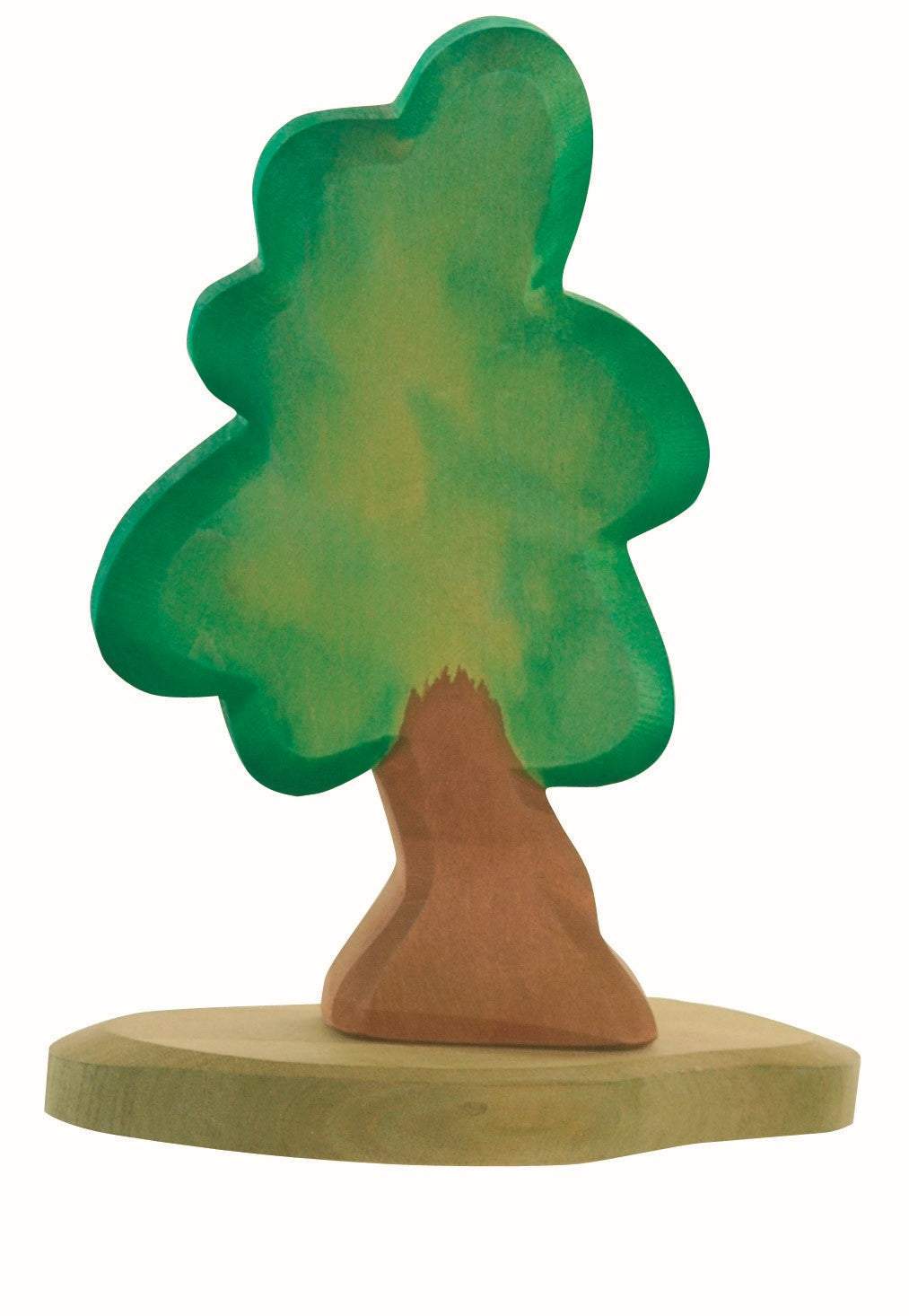Eiche mittel mit Stütze Holzfigur handgefertigt Ostheimer naturspielzeug 21,5 cm