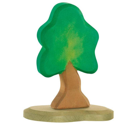 Eiche klein mit Stütze handgefertigte Ostheimer-Figur aus heimischem Holz, 20,5 cm groß, sicheres und hochwertiges Kinderspielzeug