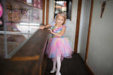 Kleid Regenbogen Fee 3-4 Jahre