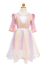 Einhorn-Kleid & Flügel & Haarreif 7-8 Jahre