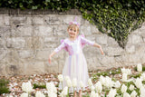 Einhorn-Kleid & Flügel & Haarreif 3-4 Jahre