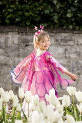 Schmetterlingskleid & Flügel & Haarreif 7-8 Jahre
