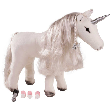 Traumhaftes Einhorn Spielzeug mit Frisierset für Kinder ab 3 Jahren