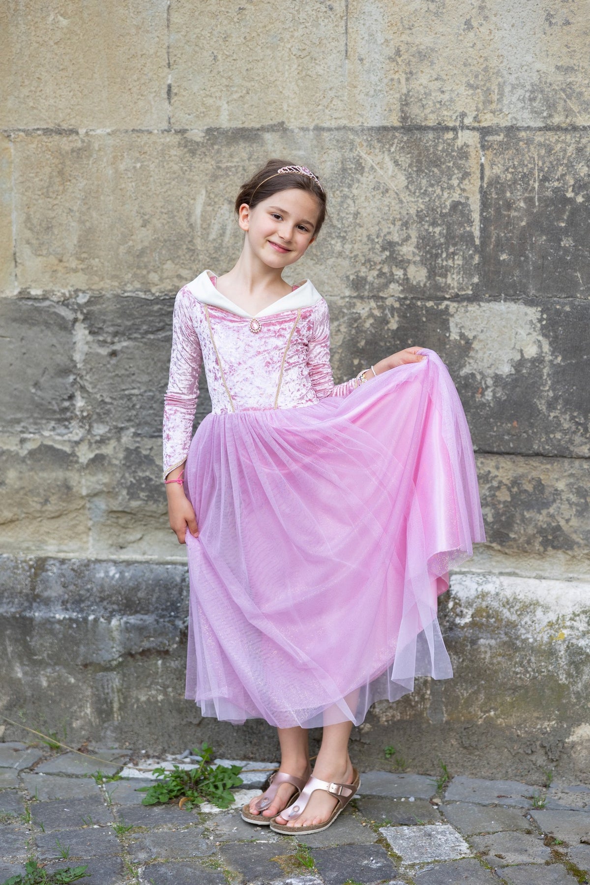 Dornröschen Kleid 7-8 Jahre