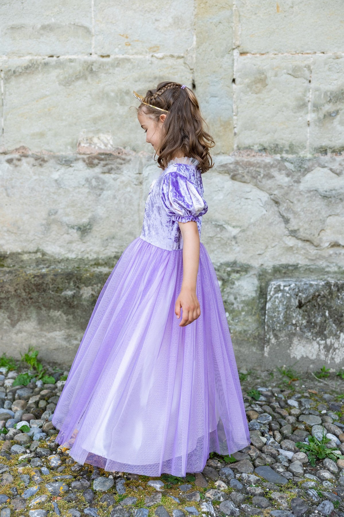 Prinzessinnen Kleid Samtweich 3-4 Jahre