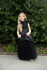 Gothic- Schabernack- Hexenkleid 7-8 Jahre