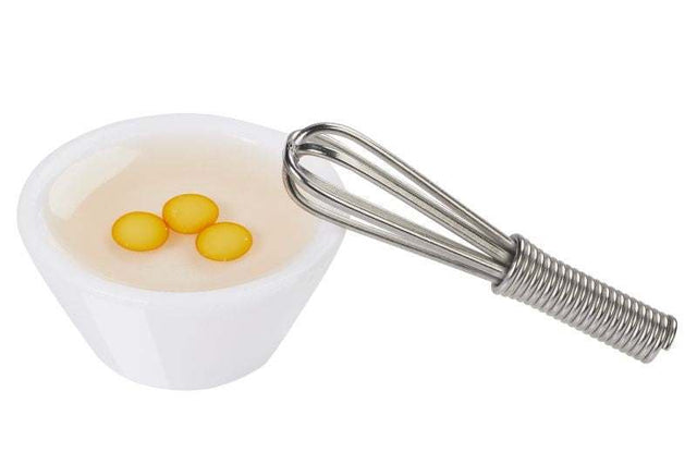 Wichtel Schüssel mit Schneebesen zum Backen von Weihnachtsgebäck