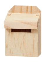 Kleiner Wichtel Briefkasten aus Holz für kindliche Weihnachtskommunikation und kreative Aufgaben