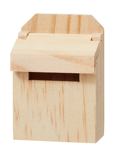 Kleiner Wichtel Briefkasten aus Holz für kindliche Weihnachtskommunikation und kreative Aufgaben