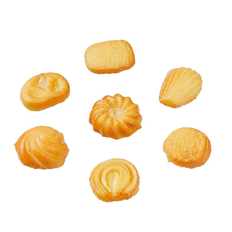 Set mit sieben Wichtel-Keksen zum Backen für die skandinavische Wichtel-Tradition in der Weihnachtszeit