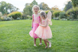 Schmetterlingskleid Pink 7-8 Jahre