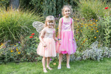 Schmetterlingskleid Pink 7-8 Jahre