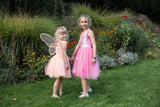 Schmetterlingskleid Pink 5-6 Jahre