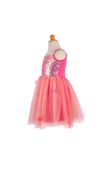 Schmetterlingskleid Pink 5-6 Jahre