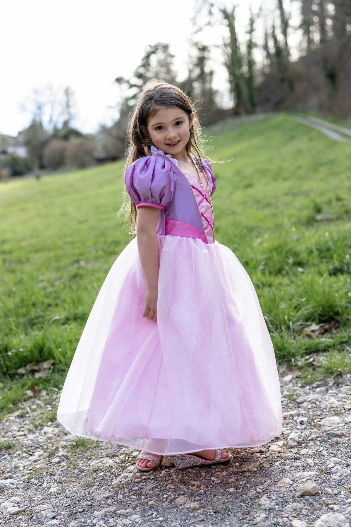 Rapunzel Kleid 5-6 Jahre
