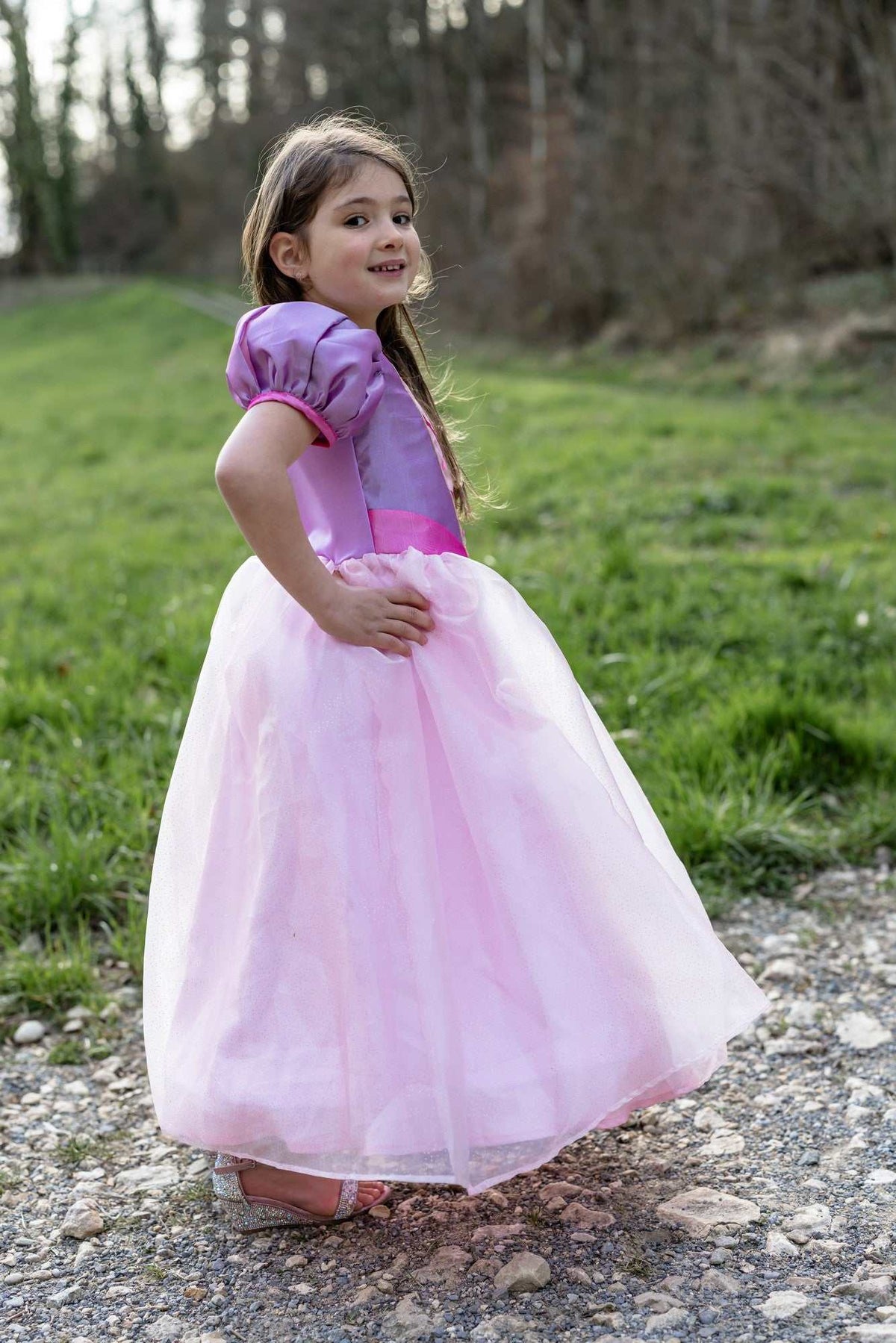 Rapunzel Kleid 5-6 Jahre