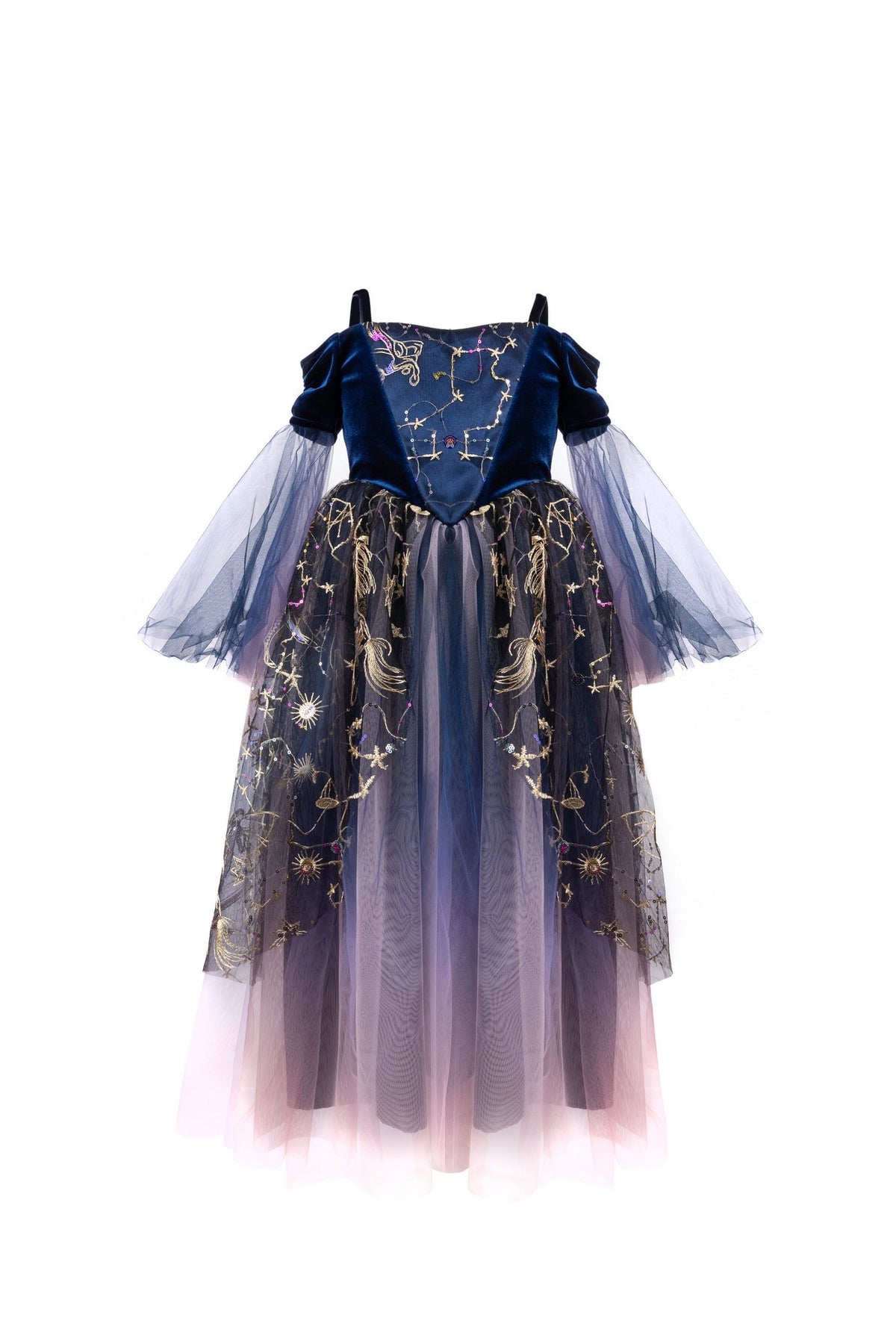 Verzaubertes Twilight Kleid 7-8 Jahre