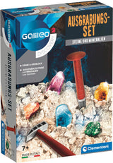 Galileo Ausgrabungsset -Steine und Mineralien