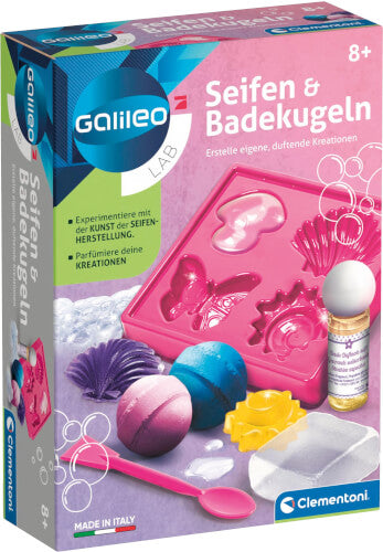 Seifen und Badekugeln