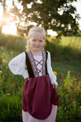 Bauernkleid rosa 5-6 Jahre