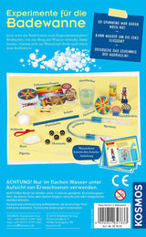 Experimente für die Badewanne