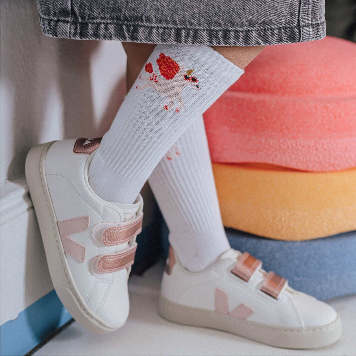 Socken Unicorn born free 31-34