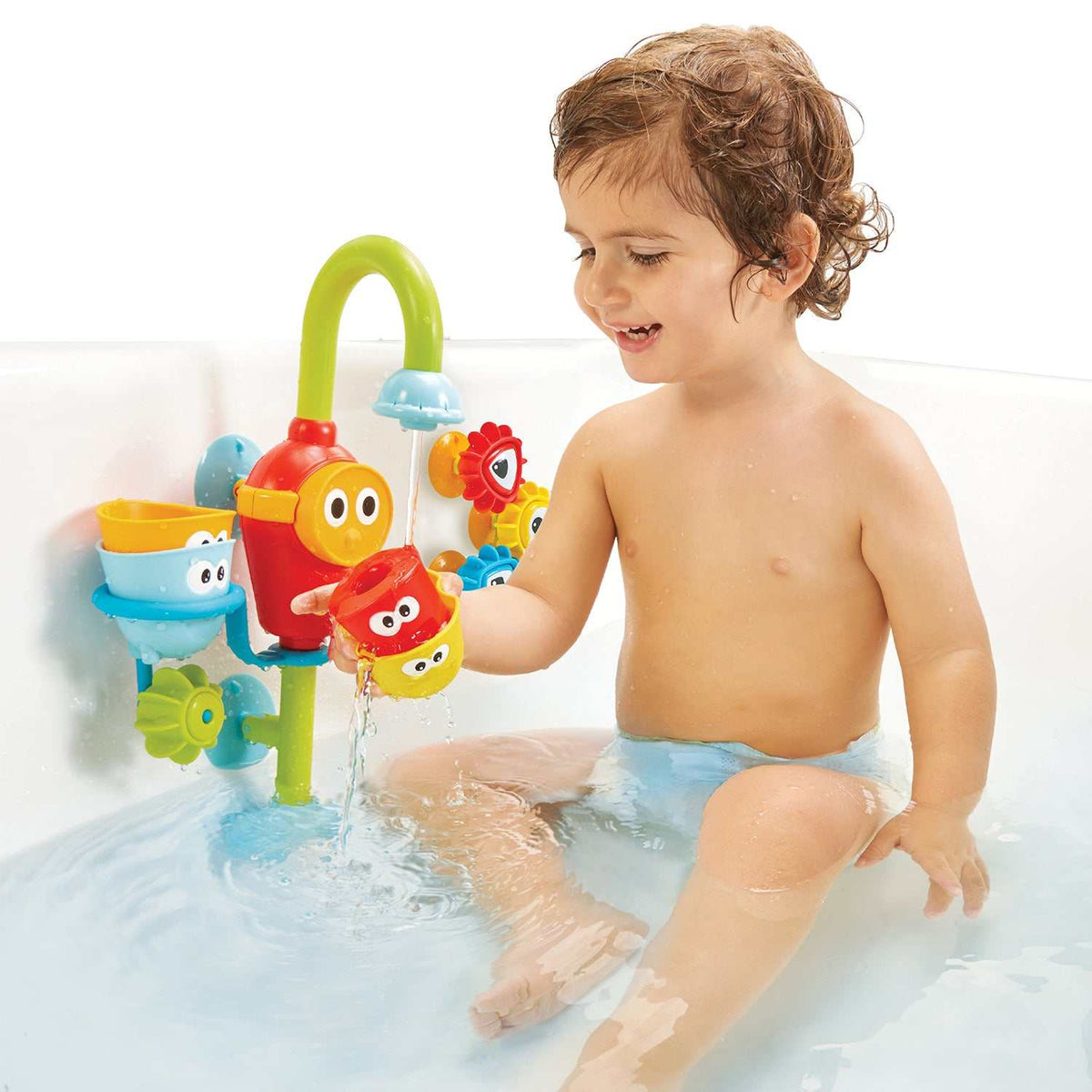 Badewannenspiel- Wasserdusche Spin 'N' Sort