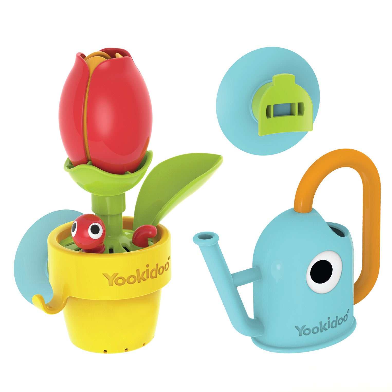 Badewannenspiel- Blumentopf Tulpe