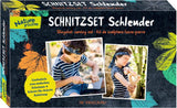 Schnitzset Schleuder Nature Zoom Holz schnitzen Set für Kinder Outdoor Abenteurer
