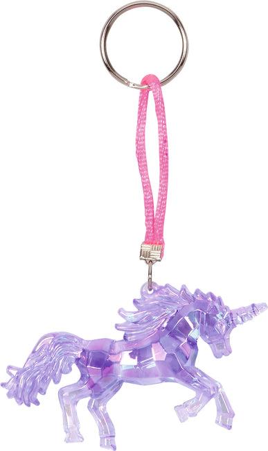 Schlüsselanhänger Diamant-Einhorn