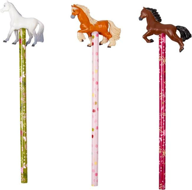 Pferde-Bleistift mit Topper von Coppenrath perfekt für Kindergeburtstag und Sammeln