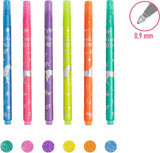 Glitzer Fineliner - Pferdefreunde