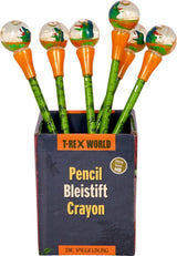 Bleistift mit Topper - T-Rex World