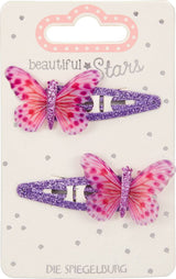 Haarclips Schmetterling  beautiful Stars (1 Set)