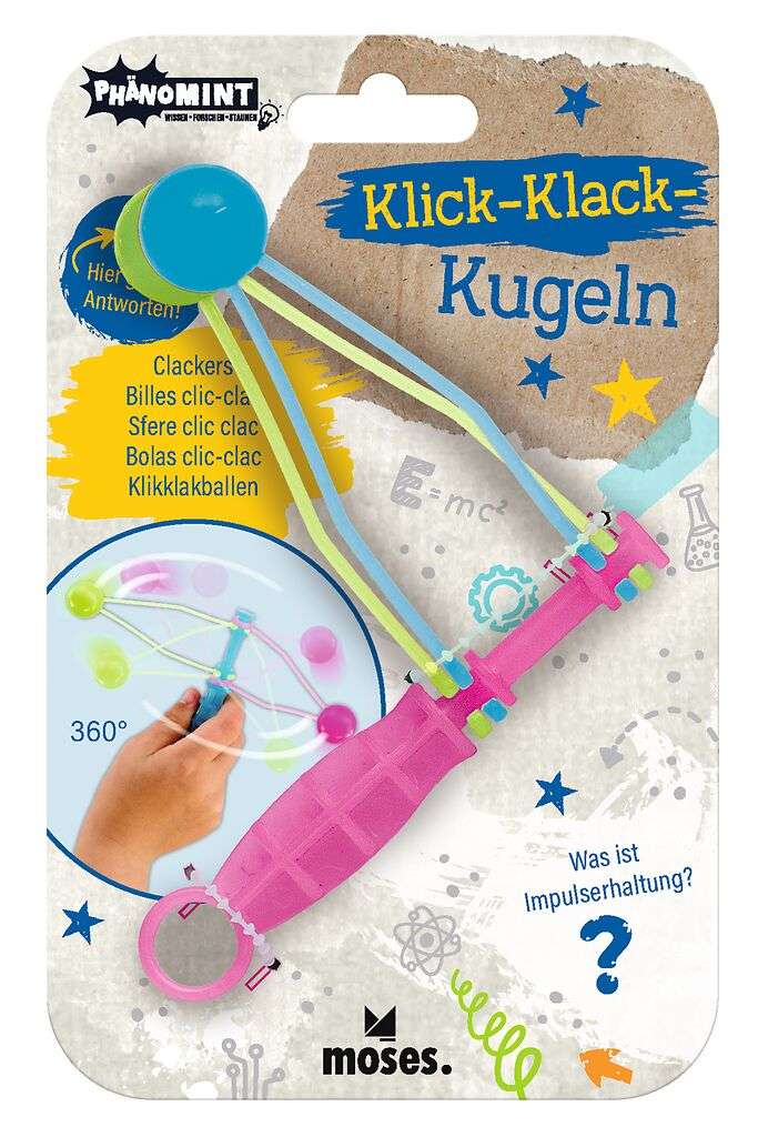 PhänoMINT Klick-Klack-Kugeln (1 Stück)