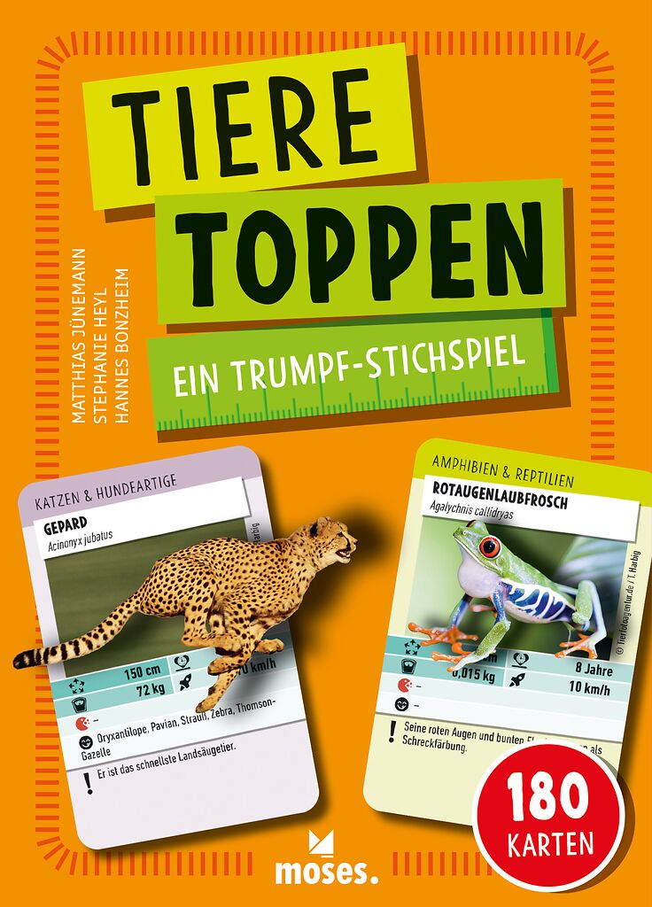 Tiere Toppen - Ein Trumpf-Stichspiel