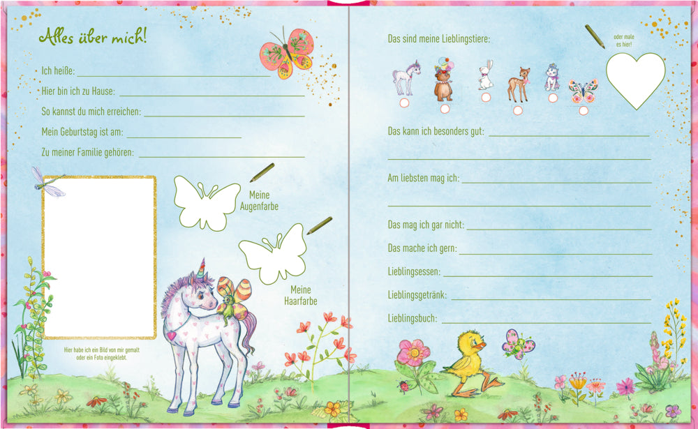 Freunde- Buch Einhorn