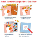 Mein erstes Bastelset Blätter-Gesichter