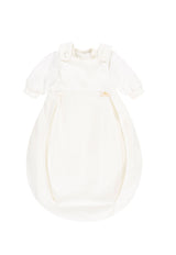 Baby-Mäxchen mit Belüftungssystem weißer Supima Baumwolle Schlafsack Größe 68 für Babys