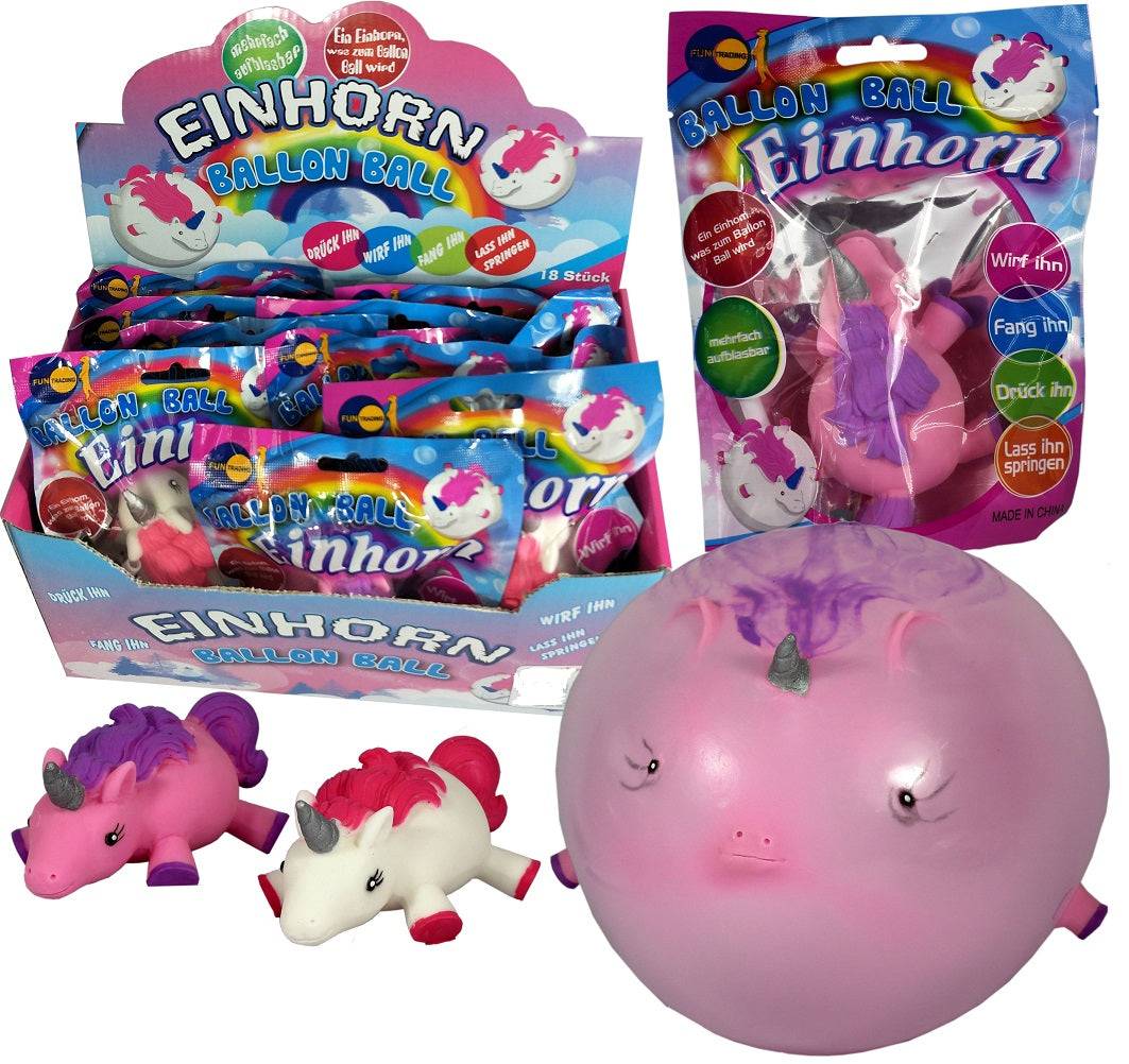 Fun Ballon Ball Einhorn