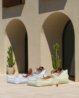 Outdoor Sitzsack & Ottomane-Set/ Azure