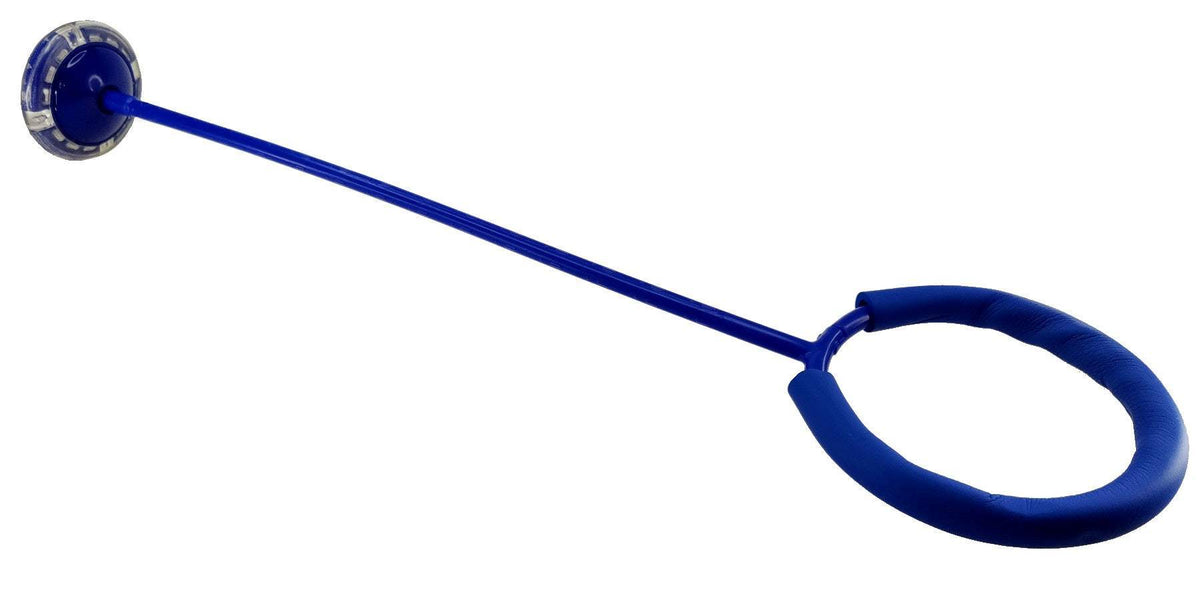 Fußkreisel in Blau