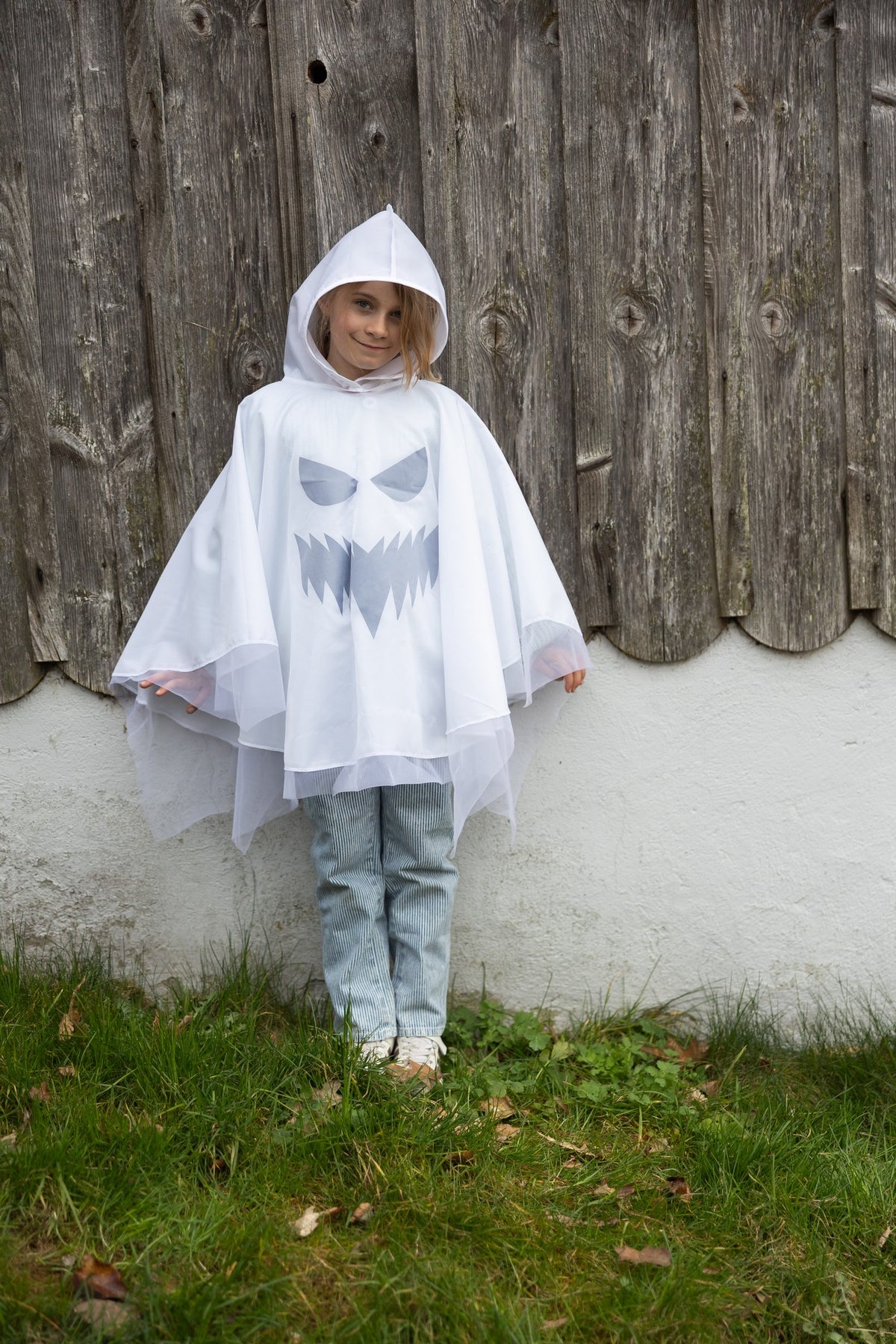 Spooky Geister Poncho 5-6 Jahre