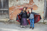 Vampirumhang mit Stehkragen 7-8 Jahre