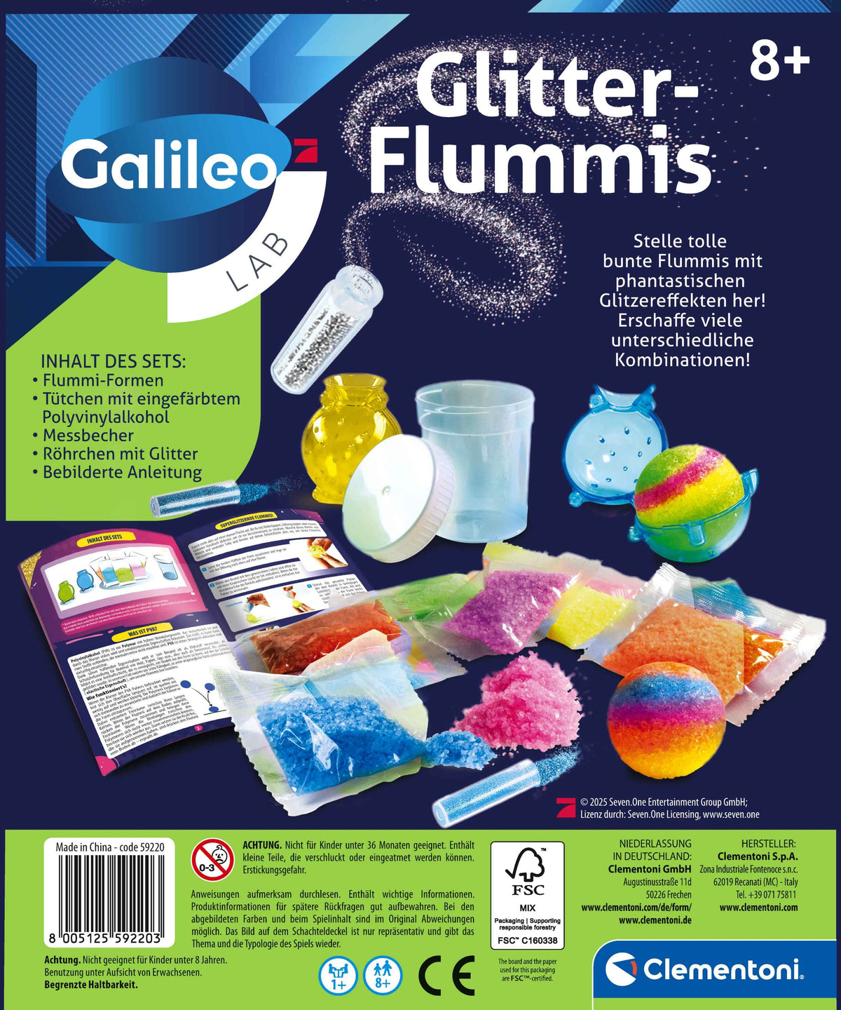 Glitter-Flummis