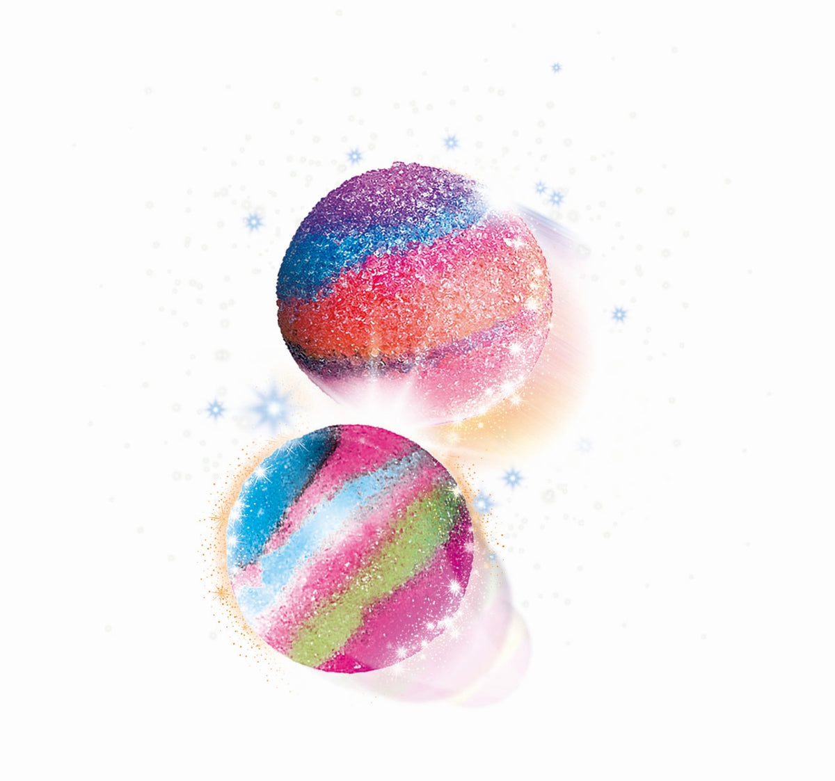 Glitter-Flummis