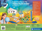 Experimentierset für Vorschulkinder mit über 25 wissenschaftlichen Experimenten von Clementoni