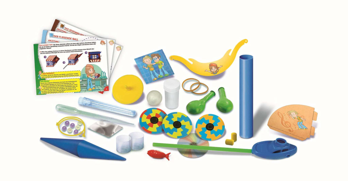 Experimentierset für Vorschulkinder mit 25+ spannenden Experimenten von Clementoni